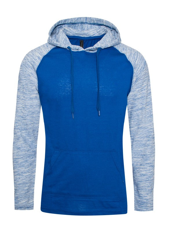 Raglan Long Sleeves Light Weight Hoodie