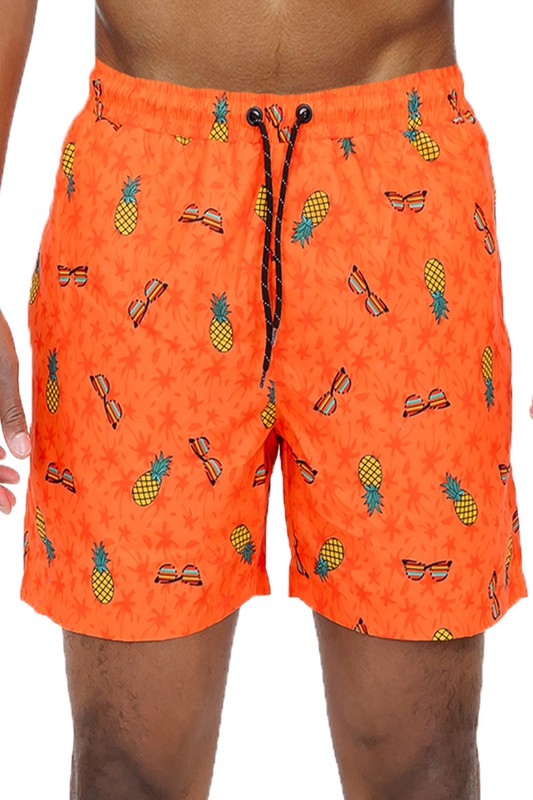 Pineapple Swim Trunks Board Shorts